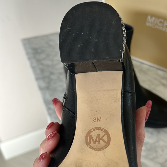 Michael Kors ankle black leather boots - Picture 7 of 8